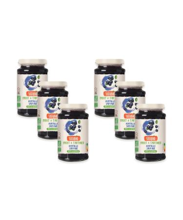 Vitabio - Spreads - Blueberry 290g - Pack of 6 - Organic