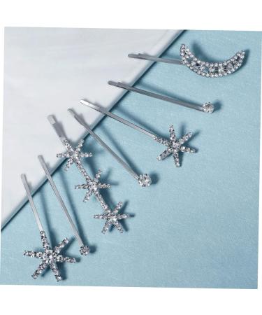 Beavorty 5 Sets Fringe Bobby Pin Girls Hair Barrettes Hair Clips for Girls Rhinestone Hair Clip Star Hair Accessories Womens Barrettes for Hair Girls Hair Clips Alloy Korean Issue Card - Buy Online on GoSupps.com