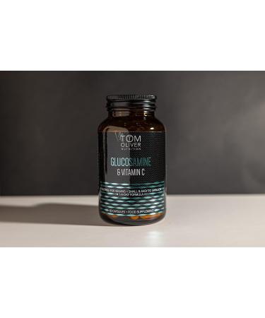 Tom Oliver Nutrition Glucosamine & Vitamin C 60 Capsules - Daily 1-a-Day Formula - Buy Online on GoSupps.com