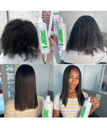 Organic Keratin Straightening Treatment & Hair Chronogram Masks Set - TROIA COSM TICOS (33.8 Fl Oz each) | International Shipping Available - Buy Online on GoSupps.com