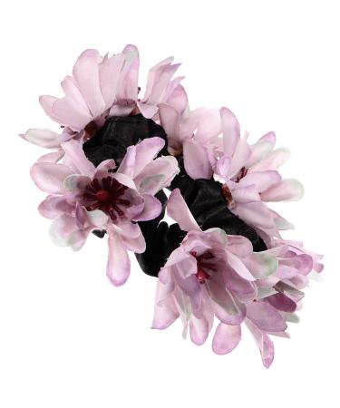 FRCOLOR Hair Accessory for Women Stretchy Hair Ties Girls Hair Accessories Girls Hair Ties Colorful Hair Ties Colored Hair Ties Hair Ponytail Scrunchy Hair Tie Fabric Miss Bun Little Daisy