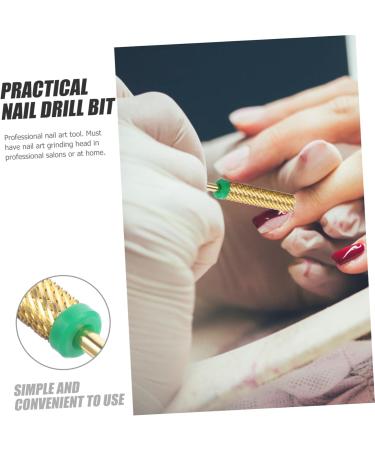 minkissy Nail Drill Bits Drills Nails Drill Bits Manicure Nail Bits Acrylic Drill Bits Manicure Supplies Manicure Accessories Drill Bits for Nails Tungsten Steel Nail Clippers 0.56x0.56x5.05cm As Shown1 - Buy Online on GoSupps.com