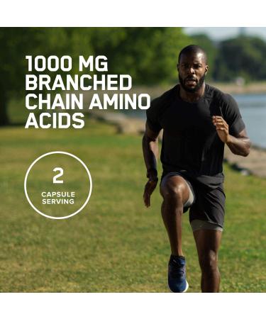 Optimum Nutrition BCAA 1000 Caps - Mega-Size 60 Capsules for Muscle Recovery - Buy Online on GoSupps.com