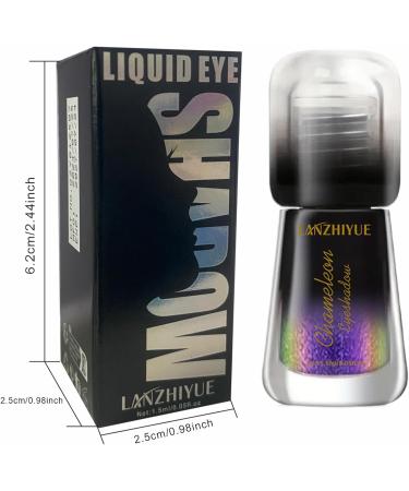 Glitter Liquid Eyeshadow Color Shift Shimmer Liquid Eyeshadow - Multifunctional Eye Makeup Supplies Christmas Halloween Cosmetics for Carnival Parties 03# - Buy Online on GoSupps.com