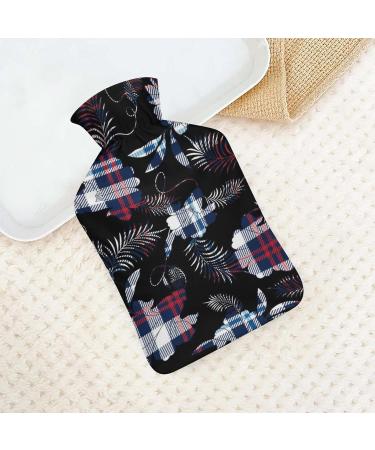 Flower Hot Water Bottle with Plush Cover - Ideal Hand Warmer for Adults & Kids | 26.5x15.3cm - International Shipping Available - Buy Online on GoSupps.com