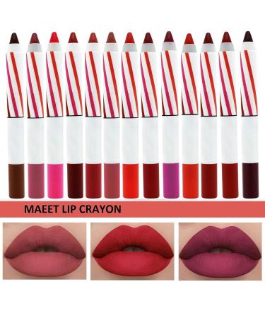Hhseyewell Mean Girls 24 Color Velvet Lipstick Pen | Long Lasting & Non-Fading Formula | European & American Colors | Pstndw15 - One Size - Buy Online on GoSupps.com
