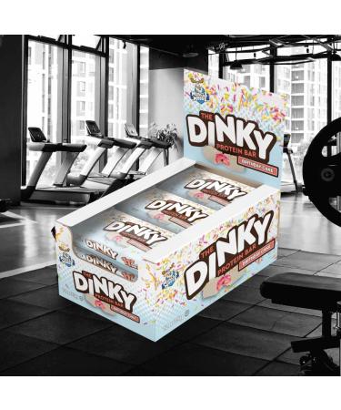 Muscle Moose Dinky Protein Bar 12x35g Birthday Cake - Buy Online on GoSupps.com