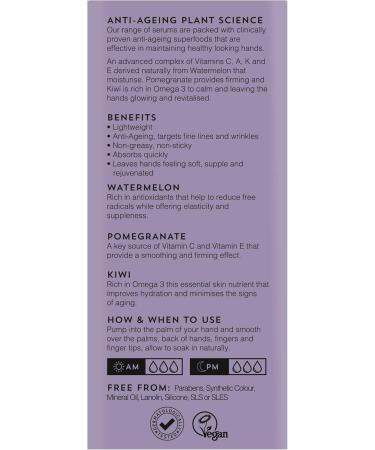 SERUMOLOGY HAND Hydrating Professional Hand Omega 3 Serum 30ml 100% Plant Based Natural Serum - Buy Online on GoSupps.com