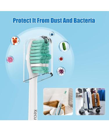 Kecura Replacement Brush Heads Compatible with Philips Sonicare e-Series - 6 Pack - Buy Online on GoSupps.com
