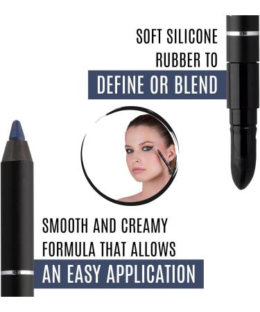 IMPALA Waterproof Eyeliner No. 18 - Dark Blue | Creamy Texture | Long-Lasting & Water-Resistant - Buy Online on GoSupps.com