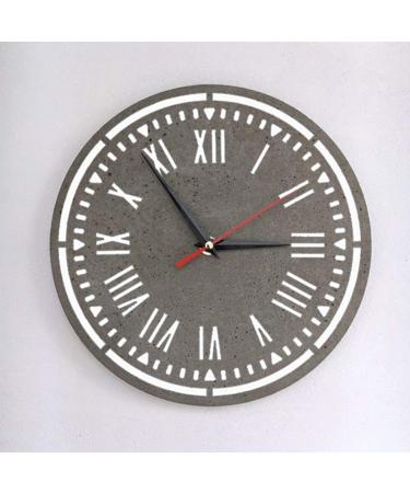 CrafTreat Clock Stencil - 6x6 Inches - Reusable DIY Art Stencil for Wood, Canvas, Fabric, Wall, Floor, and Tile - Buy Online on GoSupps.com