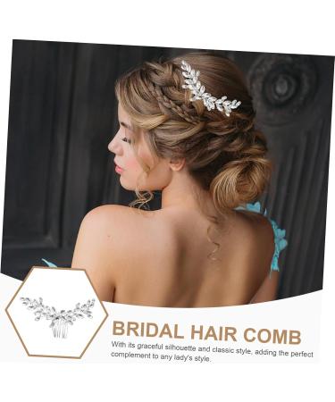 minkissy Hair Jewelry Hair Clips for Girls Hair Accessories for Bride Rhinestone Clips for Hair Bride Headpieces for Wedding Hair Side Comb European and American Diamond Hair Piece Women's - Buy Online on GoSupps.com