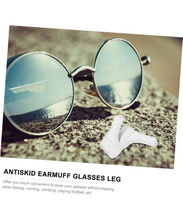 Nuobesty 50 Pcs Silicone Glasses Leg Covers & Ear Hooks - Anti-Slip Holder for Glasses - Durable & Elastic Ear Handles - 2x1x0.5cm - Buy Online on GoSupps.com