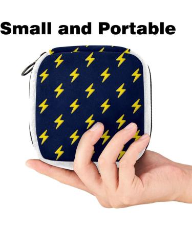 Yellow Seamless Pattern GIAPB Sanitary Napkin Storage Bag - Period & Tampon Organizer - Buy Online on GoSupps.com