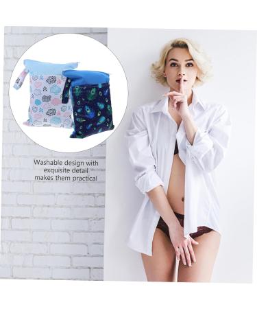Buy Healvian Women's Menstrual Storage Bag - 2 Pcs Double Zipper Travel Tampon Organizer 35x23cm - Buy Online on GoSupps.com