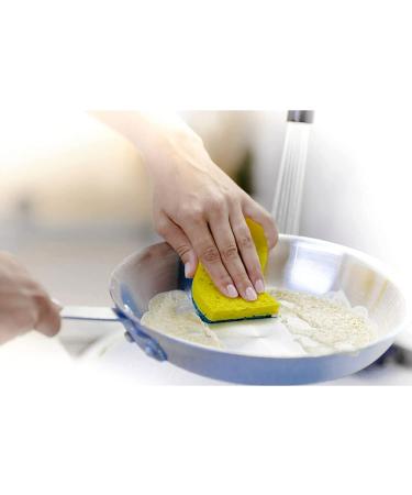 Scotch-Brite Heavy Duty Scrub Sponges - Ideal for Washing Dishes and Cleaning Kitchen - Pack of 6 - Buy Online on GoSupps.com