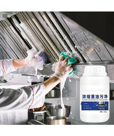 Oil Pollution Powder for Cleaning - 200G Powder for Oil Pollution Cleaning - Multi-Purpose Heavy Duty Kitchenware Cleaning Agent Powerful for Exhaust Fan Stove Grill Stoves Rowces - Buy Online on GoSupps.com