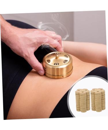 Gatuida 40 STK Moxa Cake for Women's Therapy | Plum Blossom Moxka Blocks | Chinese Health Tools - Buy Online on GoSupps.com