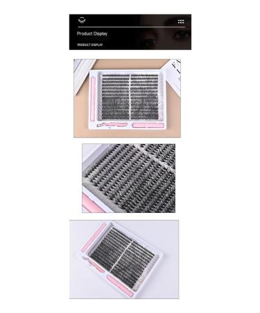 Buy Laubess Cluster Lashes 560PCS - Reusable Long & Natural Mink Eyelashes Kit with Tweezers Brush & Glue Remover - 9-16mm Mixed Length - International Shipping Available - Buy Online on GoSupps.com