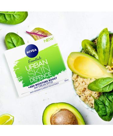 Nivea Daily Essentials Urban Skin Defence SPF 20 Day Cr me 50 ml - Buy Online on GoSupps.com