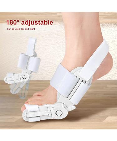 Bunion Corrector - Professional Orthopedic Hallux Valgus Corrector with PU Cushion (White) - Buy Online on GoSupps.com