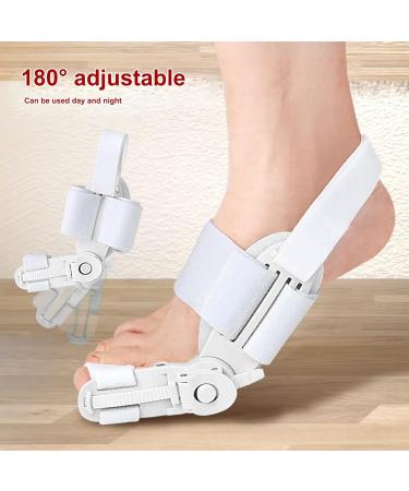 Buy 1PC Hallux Valgus Corrector - Adjustable Orthopedic Toe Support for Day & Night Pain Relief - White - Buy Online on GoSupps.com