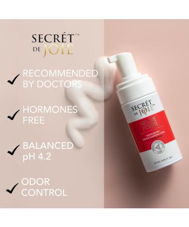 Revive Foam - Daily Feminine Wash with Hyaluronic Acid | pH Balanced Moisturizing Cleanser for Intimate Health - 4.05 oz | International Shipping Available - Buy Online on GoSupps.com