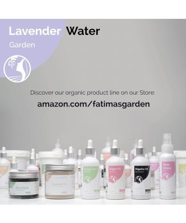 Fatima's Garden Lavender Water Spray - Natural Calming Toner 100ml - Buy Online on GoSupps.com
