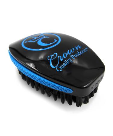 NEW CQP 360 Sport Wave Brush 2.0   Black Ice - Hard Bristles - Wet Dry Technology High Gloss Black