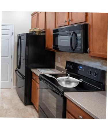 OUNONA Honeycomb Wok Non Stick Cooking Utensils Griddle Baking Pans Roasting Pan Non Stick Fry Pan Work on Induction Stove Wok Non Stick Wok Stainless Steel Handle Chinese Style - Buy Online on GoSupps.com