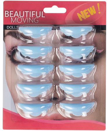 Moonyan Lash Lift Eyelid Pads | 5 Pairs Eyelash Holder Pads Reusable Silicone Eyelash Pad Lash Lift Supplies Lower Pads for Men Skin-Friendly - Buy Online on GoSupps.com