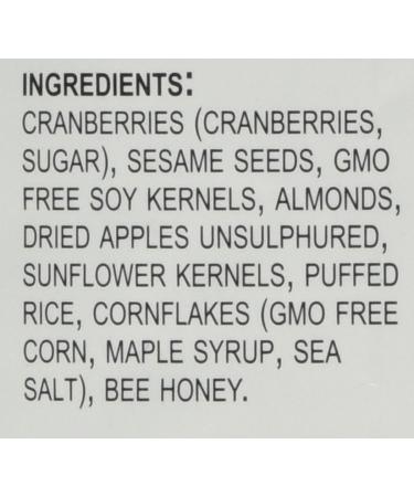 Seitenbacher Gluten Free Muesli Cranberry Cereal 13.2oz - Natural, Healthy Breakfast Option - Buy Online on GoSupps.com