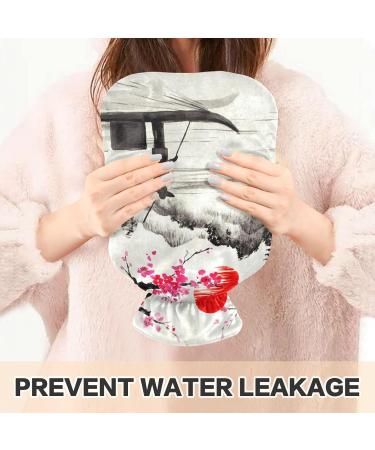 2L Hot Water Bottle with Soft Cover - Ultimate Pain Relief for Cramps & Comfort | International Shipping - Buy Online on GoSupps.com