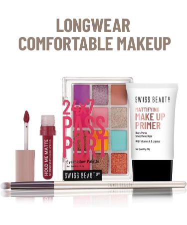 Mattifying Makeup Primer | Oil-Free Shine | Minimises Pores | Long-Lasting Base | All skin Types 30gm - Buy Online on GoSupps.com
