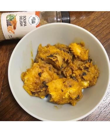 Aga's Wholesome Soupa Delish 100g West Africa Soup Seasoning Fermented Locust Bean Crayfish Fish Powder Native African Spices Nigerian Soup Spice Low Sodium & MSG Free Natural Spices Native African Spices Gluten Free Non-Irradiated GMO Free - Buy Online on GoSupps.com