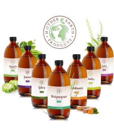 Mother Earth Products Karela (Bitter Melon) Direct Juice (2 x 500 ml) - Buy Online on GoSupps.com