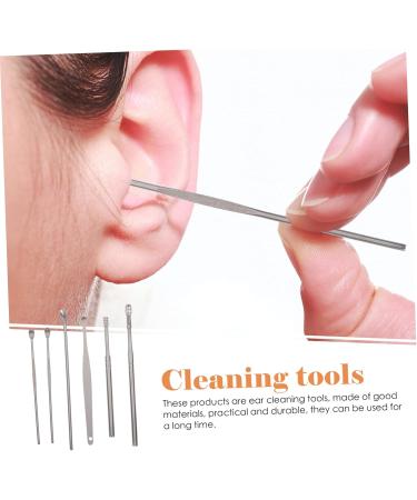 Earwax Remover Set - 3 Piece Ear Pick Kit with Spiral Tools and Pouch - Buy Online on GoSupps.com