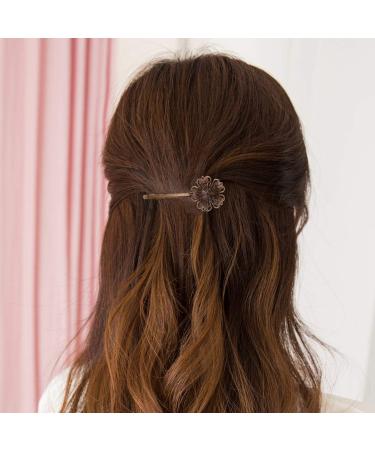 Shop Minkissy 24-Piece Vintage Bobby Pins Set - Retro Leaf & Butterfly Hair Accessories for Women & Girls - Worldwide Shipping - Buy Online on GoSupps.com