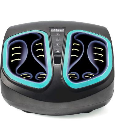 Invospa Electric Foot Massage Device with Heat - Shiatsu Kneading Relief for Tired Muscles & Soles - Buy Online on GoSupps.com