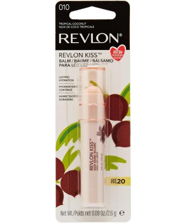 Revlon Kiss Balm SPF 20 Tropical Coconut 2.6g - Hydrating Lip Balm - Buy Online on GoSupps.com