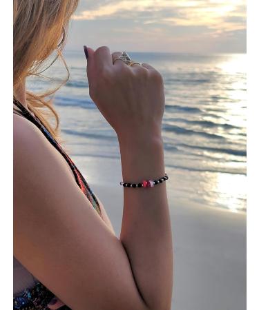 Scentual Stones Amoura Set - Rose Quartz Rhodonite & Pink Opal Diffuser Bracelet with Ylang Ylang & Rose Oils | Organic Jewelry for Women & Men - Buy Online on GoSupps.com