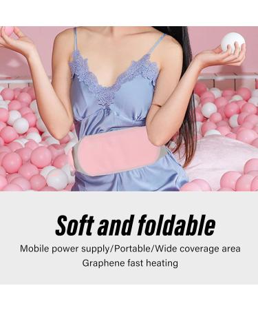 Vibration Massage & Menstrual Warming Belt - Electric Heated Hip & Uterus Pain Relief | 3 Levels | USB Powered - Buy Online on GoSupps.com