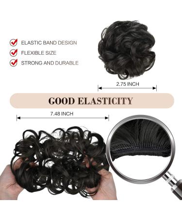 BARSDAR Haar Pirt Dott Hairgumisures - Premium Hair Extensions Welly Unordered Dutt Hair Node Power Tail for Women - 40G 27T60 | Strawberry Blond & Platinblond - International Shipping Available - Buy Online on GoSupps.com