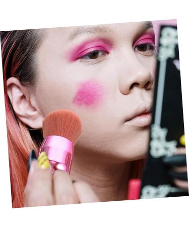 Mushroom Head Dust Brush - Travel-Friendly Eye Shadow & Foundation Brush for Loose Beauty Blush & Powder | Artificial Fiber Makeup Brush - Buy Online on GoSupps.com