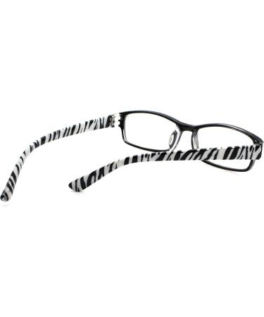 4sold Slim Reading Glasses - Retro Black & Brown +1.5 to +4.0 | Stylish & Comfortable International Shipping - Buy Online on GoSupps.com