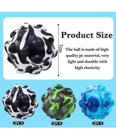 YHBXAMZ 6-Piece Astro Jump Ball Set | Galaxy & Moon Bouncy Balls for Kids | Outdoor Interactive Toys & Stress Relief Gifts - Buy Online on GoSupps.com