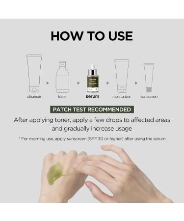 P.CALM Spot Correcting Serum 9 Types of Seaweed Extract & Niacinamide for Blemish Care Skin Barrier Strengthening and Even Skin Tone Korean Seaweed Serum (30ml / 1.01 fl.oz) - Buy Online on GoSupps.com