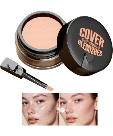  Fravsiu Waterproof Blemish Concealer Long Lasting Full Coverage Cream Interactive Lightweight Facial Primer 6g Skin Foundation Ideal for Women and Men Everyday Makeup - Buy Online on GoSupps.com