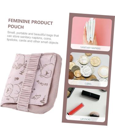 Healeved Storage Bag for Towels Bandages & Tampons - Compact 13x12x1cm Organizer for Women & Men - Versatile Wallet Bag for Menstrual Sets - Buy Online on GoSupps.com