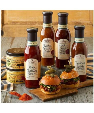  Stonewall Kitchen Stonewall Kitchen Barbecue Sauce 330 ml - Gourmet Sauce with Sweet Honey - Ideal for Spare Ribs Chicken Wings Hamburgers etc. - The Versatile BBQ - Buy Online on GoSupps.com